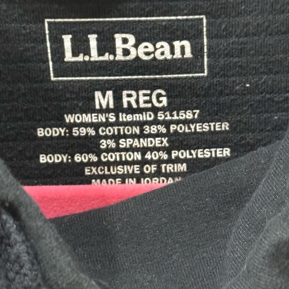 L.L. Bean Women's Black Sweatshirt - Picture 2 of 3